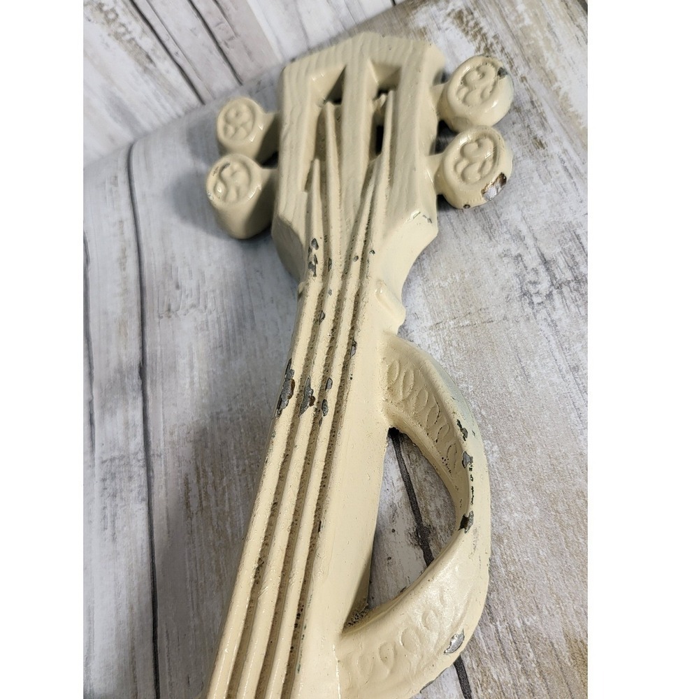 Vintage Lexton 1976 USA Faux Mandolin Musical Instrument Wall Hanging‎ Decor - Picture 9 of 11